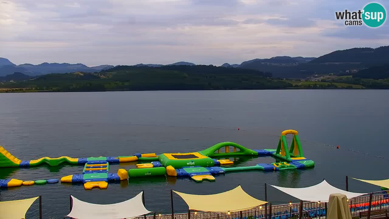 Webcam lago Velenje – Vista en directo desde Velenje Beach