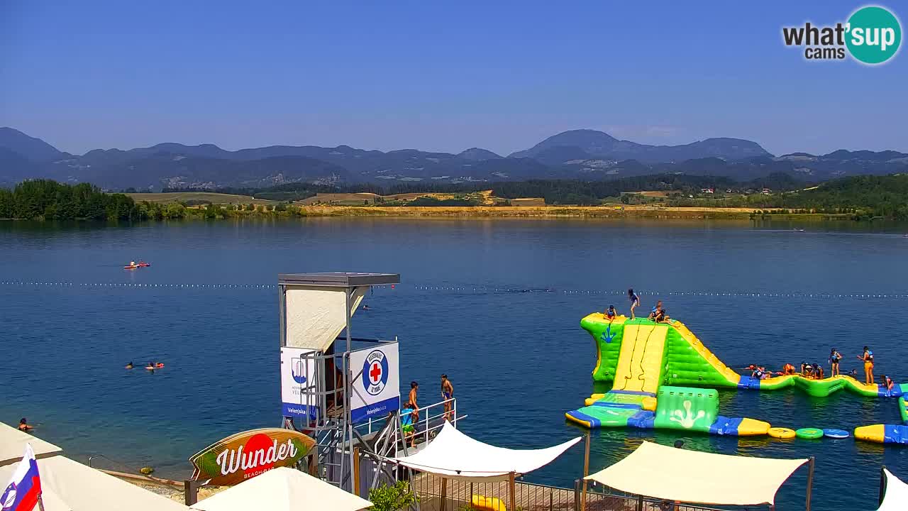 Velenje Lake Webcam – Live from Velenje Beach