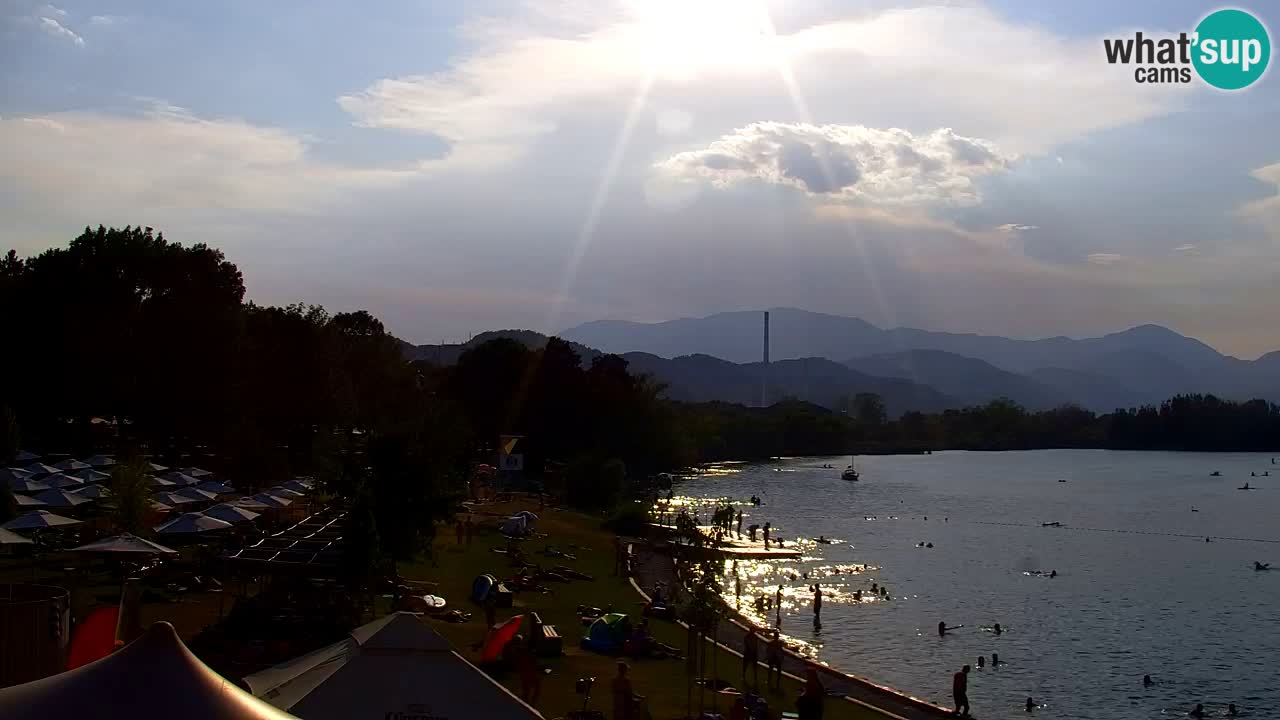 Webcam Lago di Velenje – Spiaggia di Velenje in diretta