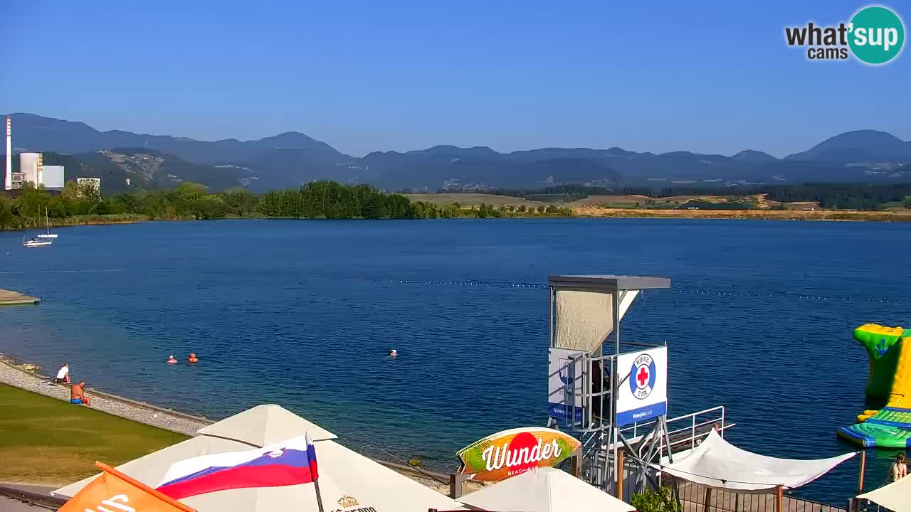 Velenje See Webcam – Live vom Velenje Strand