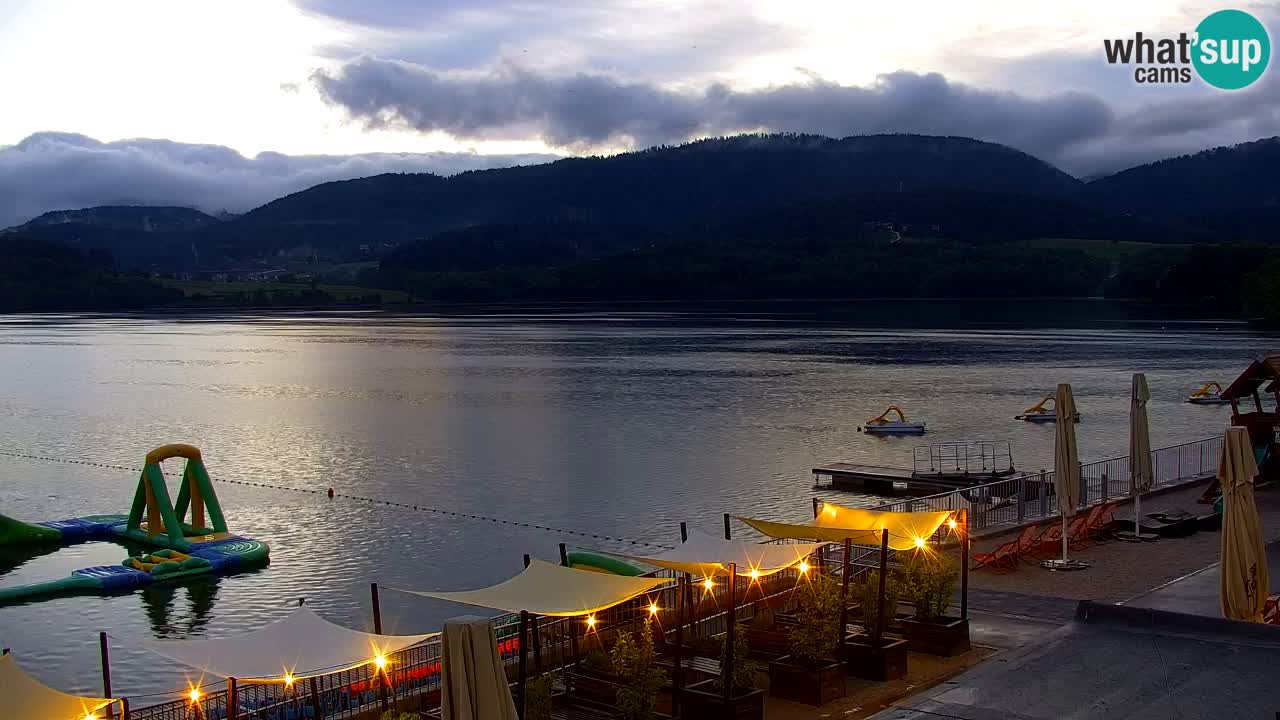 Webcam lago Velenje – Vista en directo desde Velenje Beach