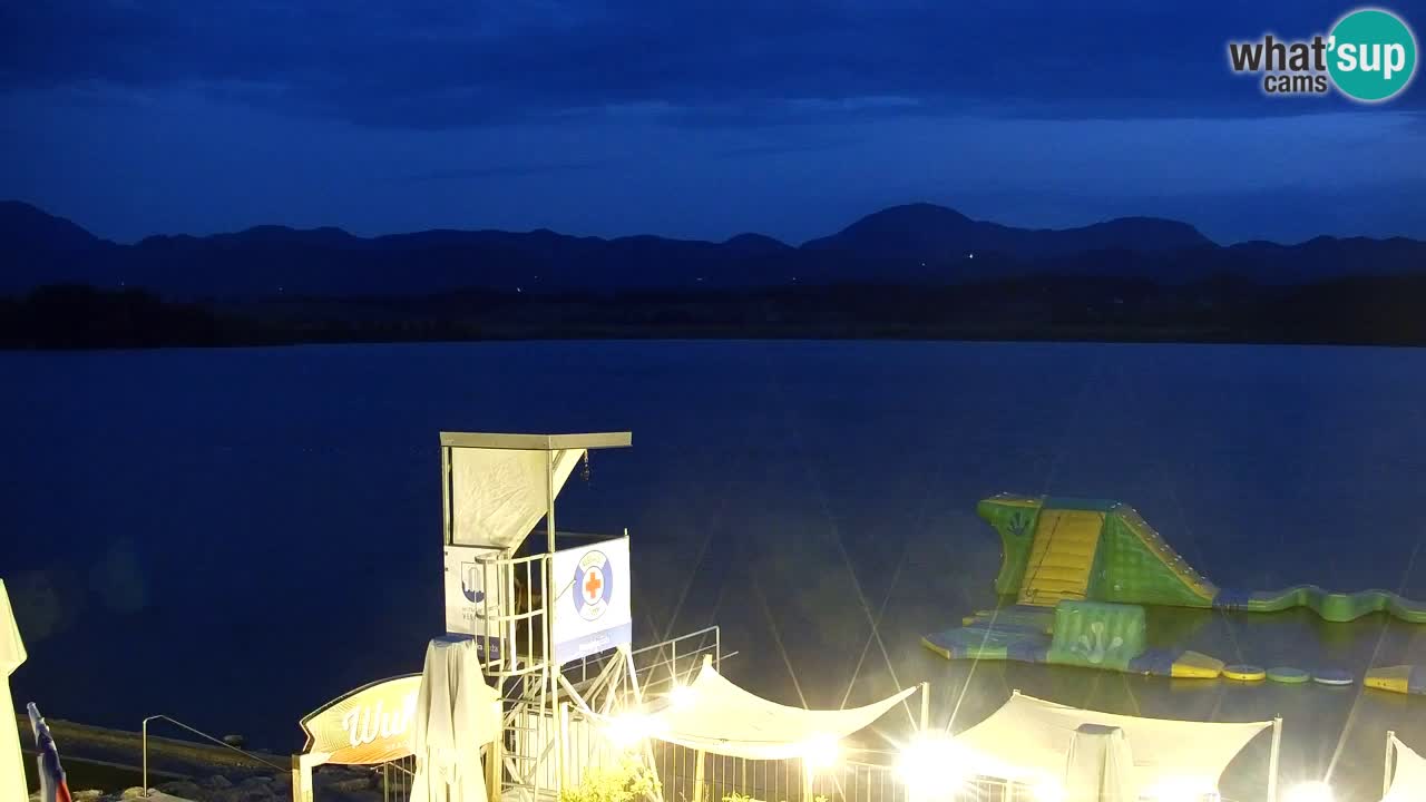 Webcam lago Velenje – Vista en directo desde Velenje Beach