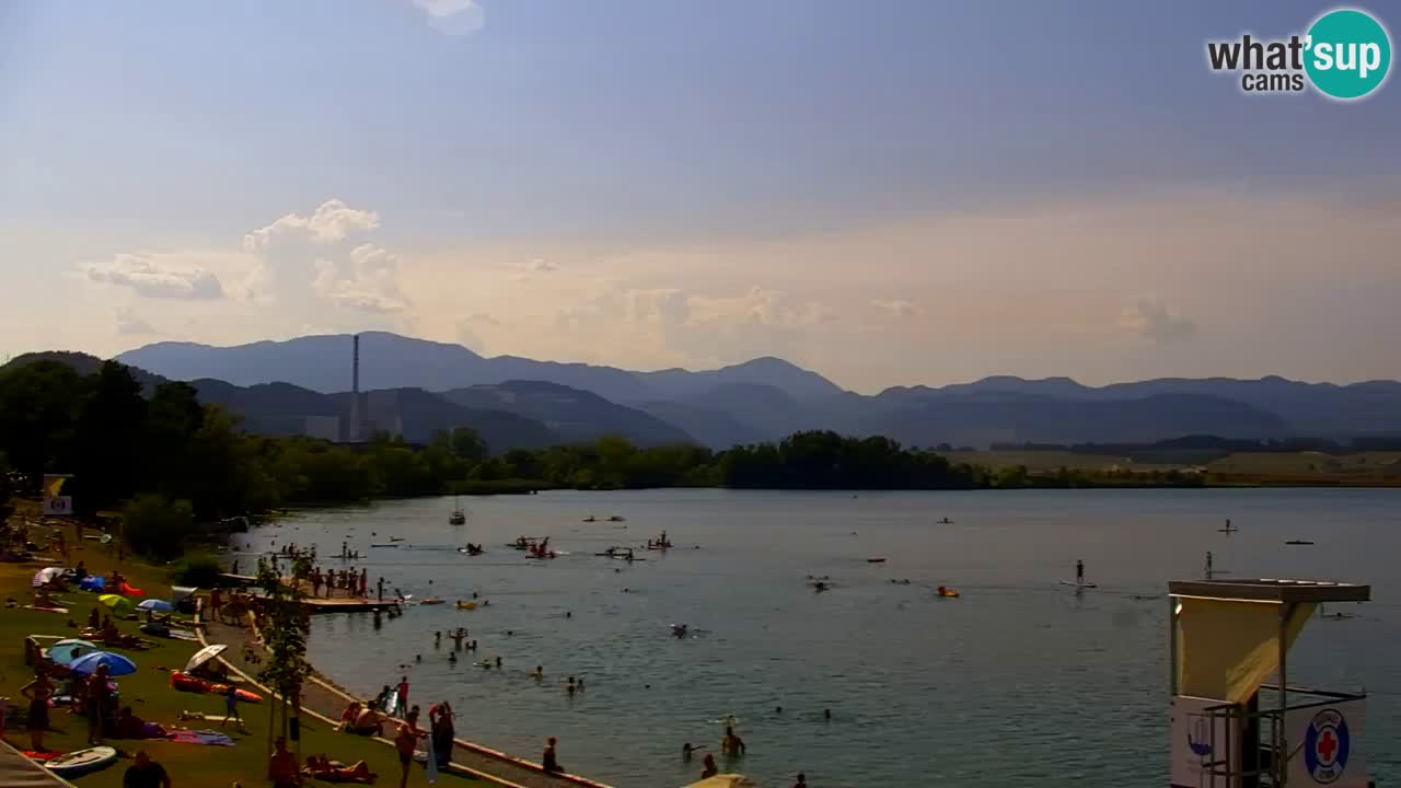 Webcam Lago di Velenje – Spiaggia di Velenje in diretta