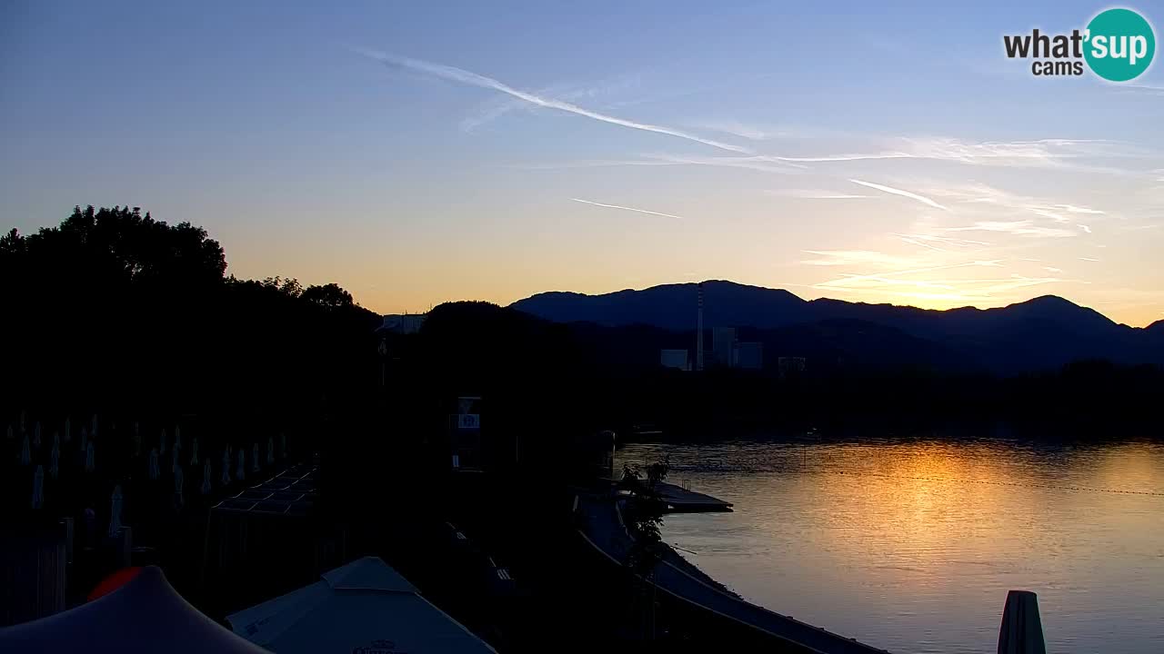 Webcam lac de Velenje – Vue en direct depuis Velenje Beach