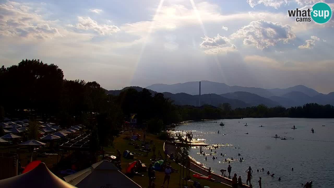 Webcam Lago di Velenje – Spiaggia di Velenje in diretta