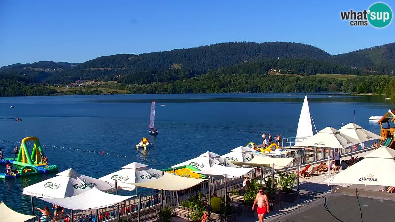Webcam Lago di Velenje – Spiaggia di Velenje in diretta