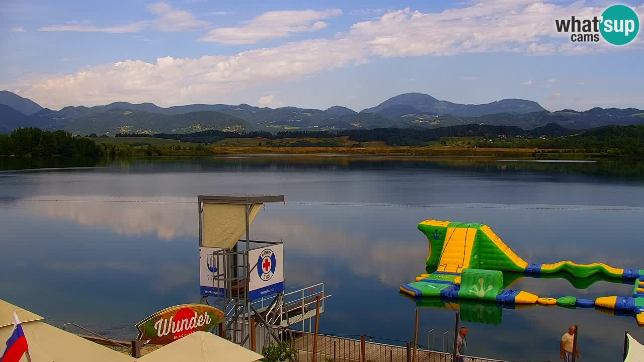 Webcam Lago di Velenje – Spiaggia di Velenje in diretta