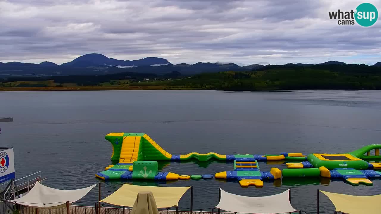 Webcam lago Velenje – Vista en directo desde Velenje Beach