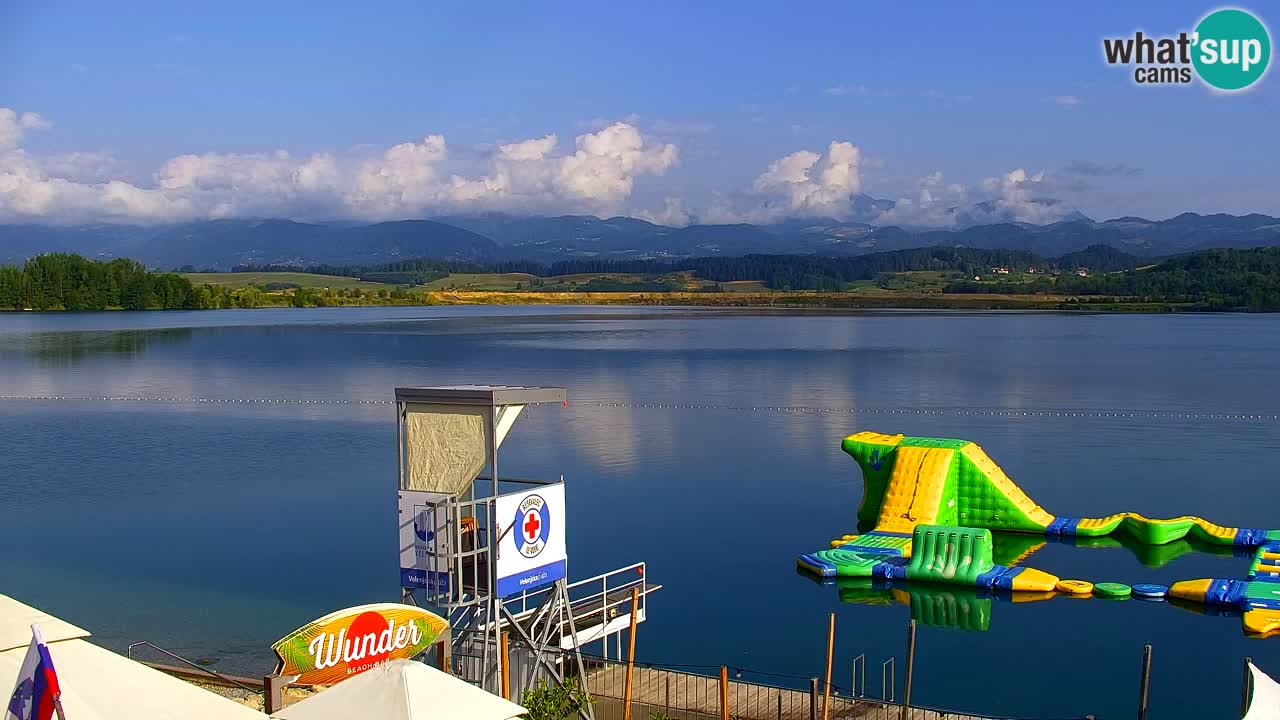 Webcam Lago di Velenje – Spiaggia di Velenje in diretta