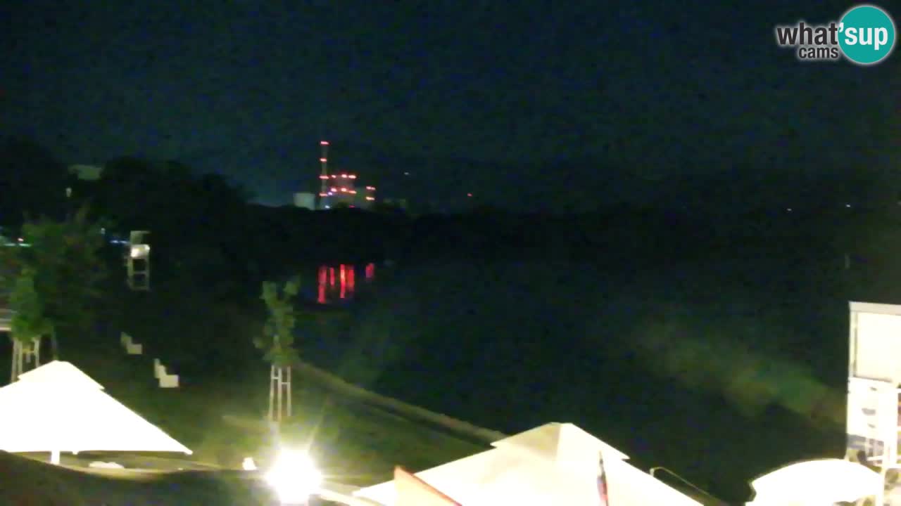 Webcam lago Velenje – Vista en directo desde Velenje Beach