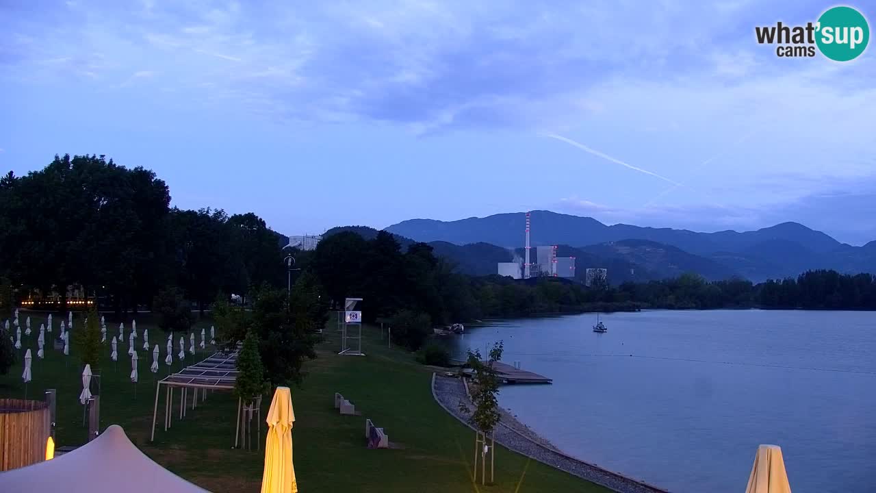 Webcam Lago di Velenje – Spiaggia di Velenje in diretta
