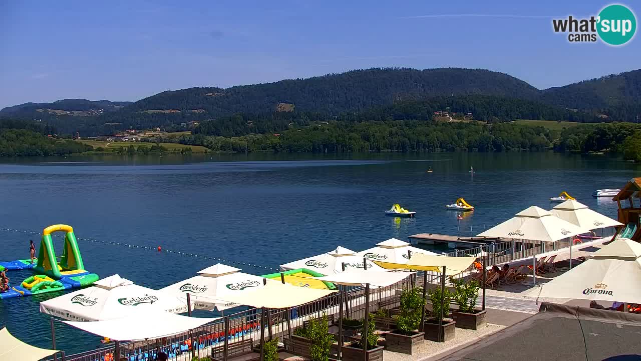 Webcam lac de Velenje – Vue en direct depuis Velenje Beach