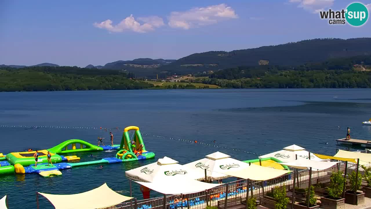 Webcam lac de Velenje – Vue en direct depuis Velenje Beach