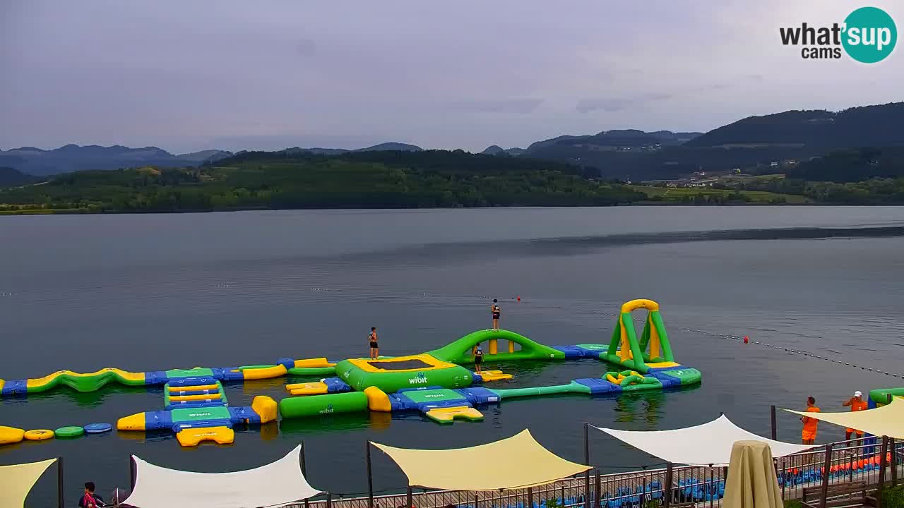 Web kamera Velenjsko jezero – Plaža Velenje uživo