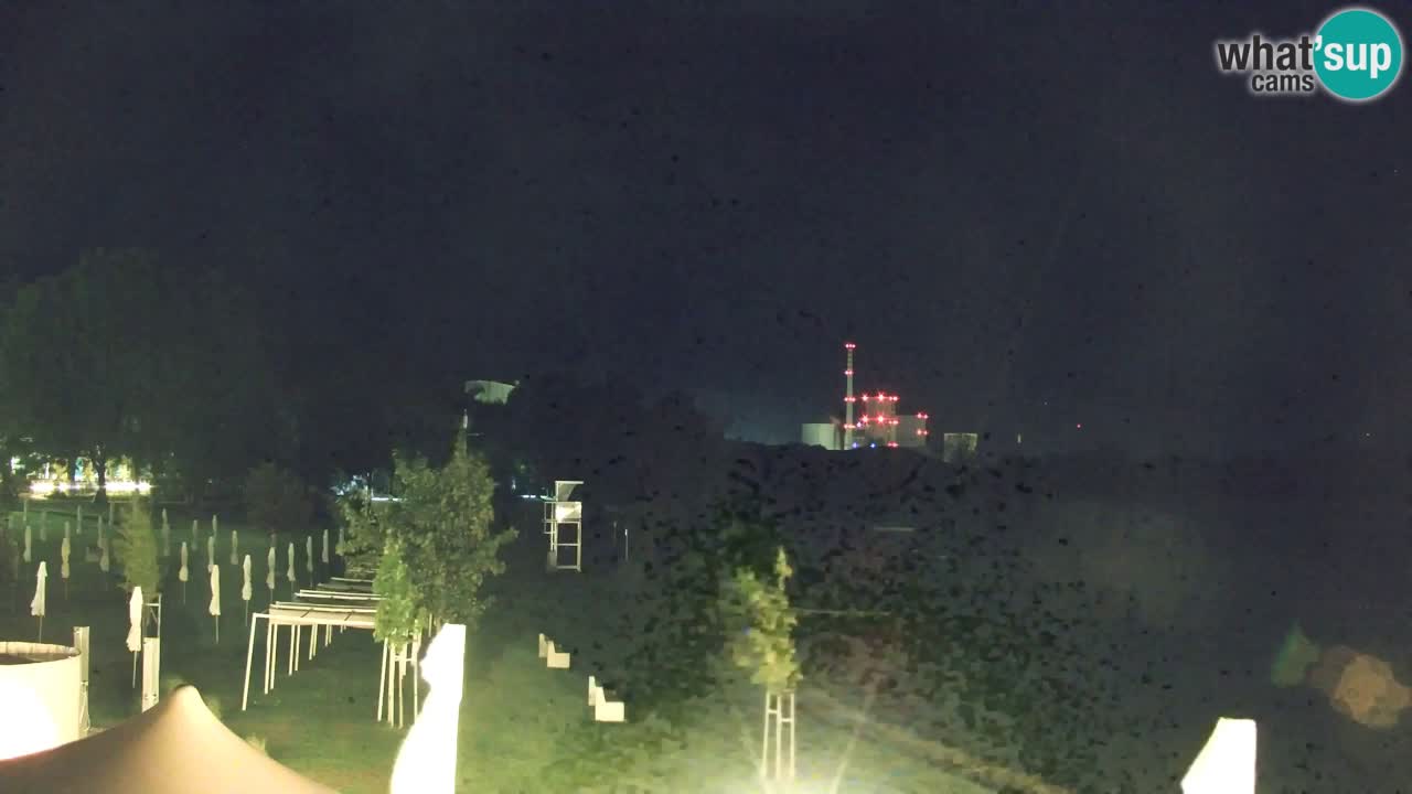 Webcam lago Velenje – Vista en directo desde Velenje Beach