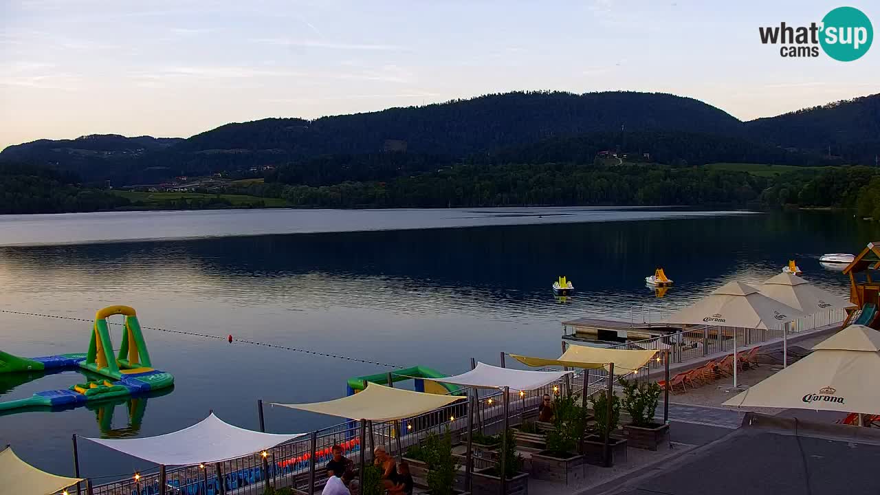 Web kamera Velenjsko jezero – Plaža Velenje uživo