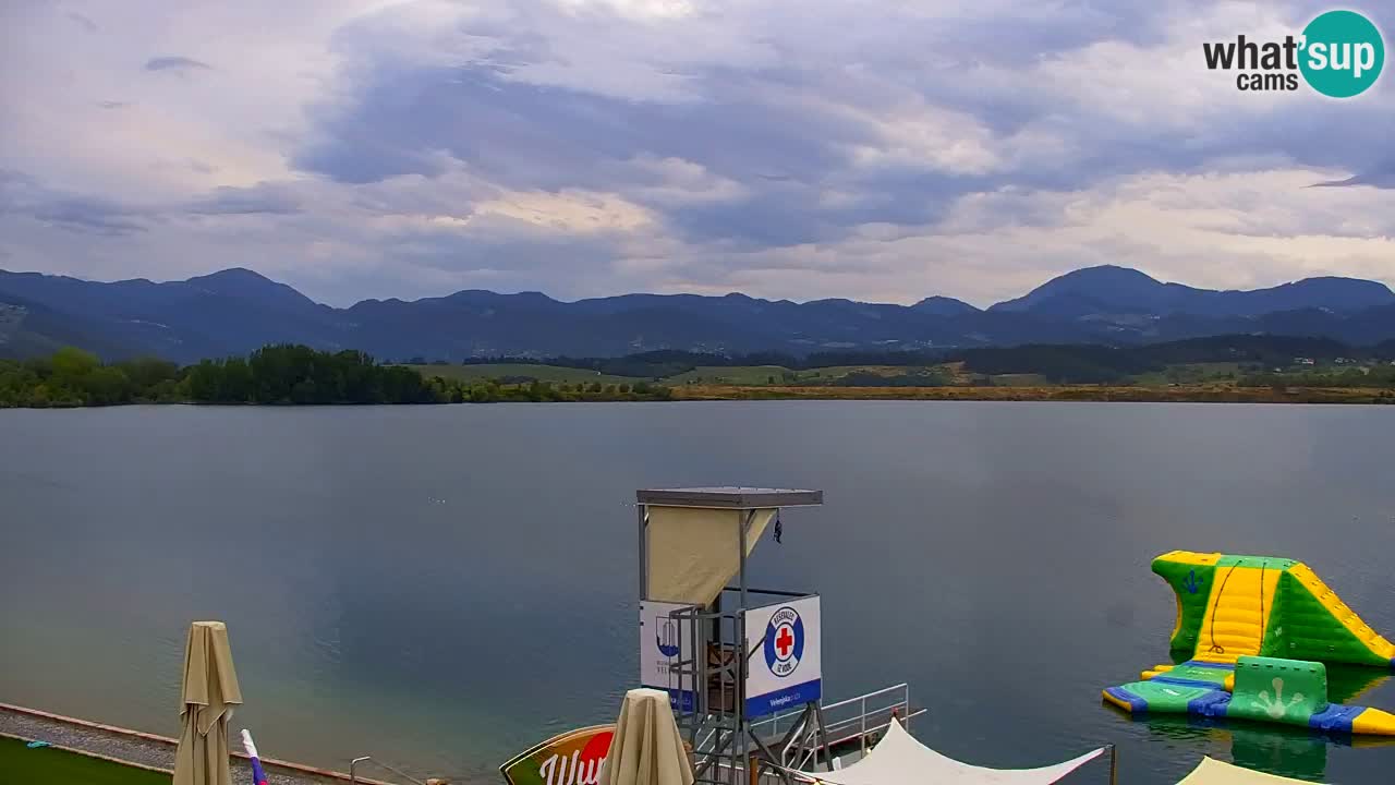 Web kamera Velenjsko jezero – Plaža Velenje uživo