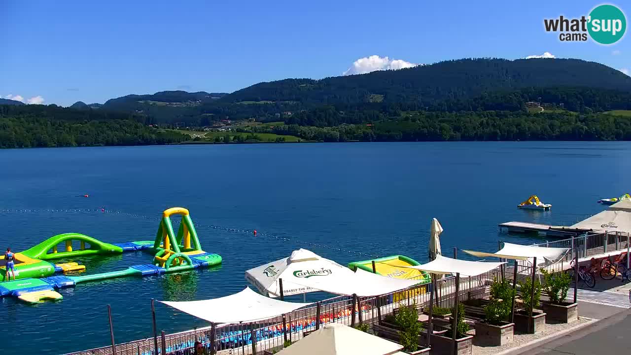 Webcam lago Velenje – Vista en directo desde Velenje Beach