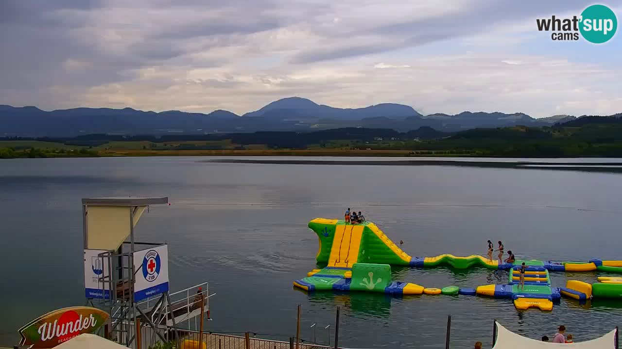 Webcam Lago di Velenje – Spiaggia di Velenje in diretta