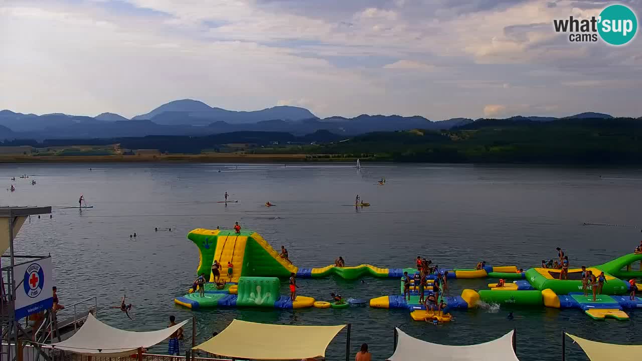 Webcam Lago di Velenje – Spiaggia di Velenje in diretta