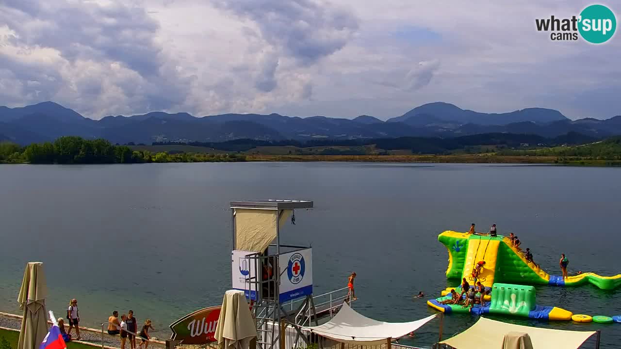 Webcam Lago di Velenje – Spiaggia di Velenje in diretta