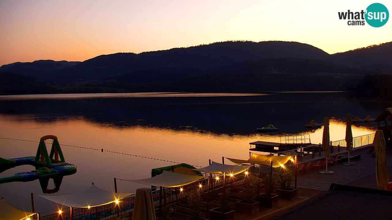 Webcam lac de Velenje – Vue en direct depuis Velenje Beach