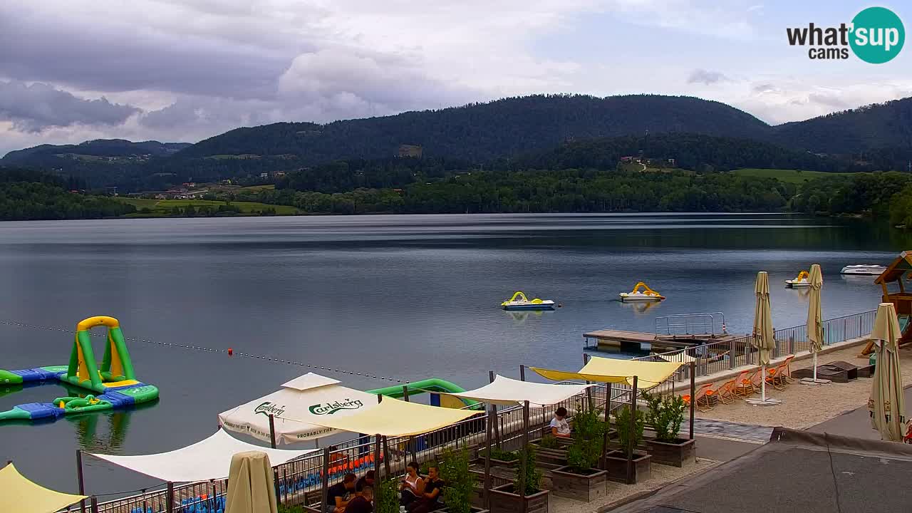 Webcam lac de Velenje – Vue en direct depuis Velenje Beach