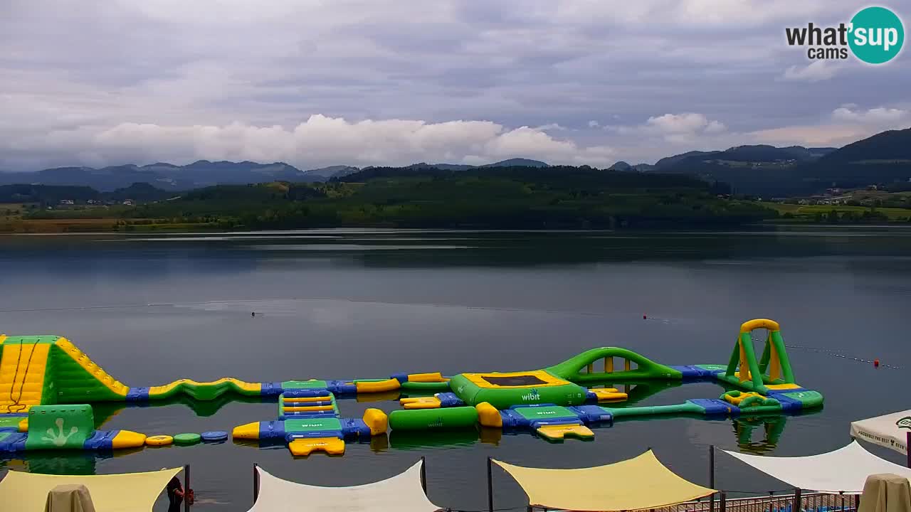 Webcam lac de Velenje – Vue en direct depuis Velenje Beach
