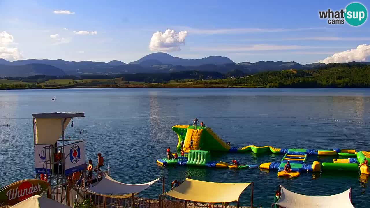Webcam Lago di Velenje – Spiaggia di Velenje in diretta