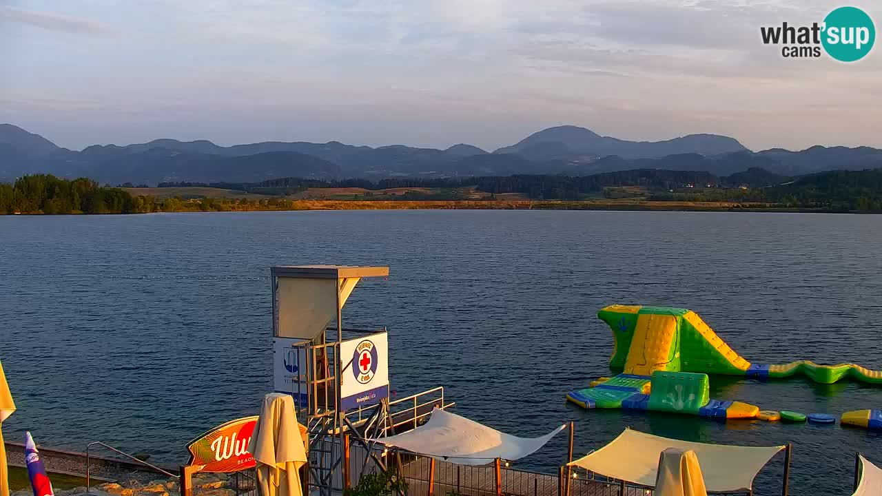 Velenje Lake Webcam – Live from Velenje Beach
