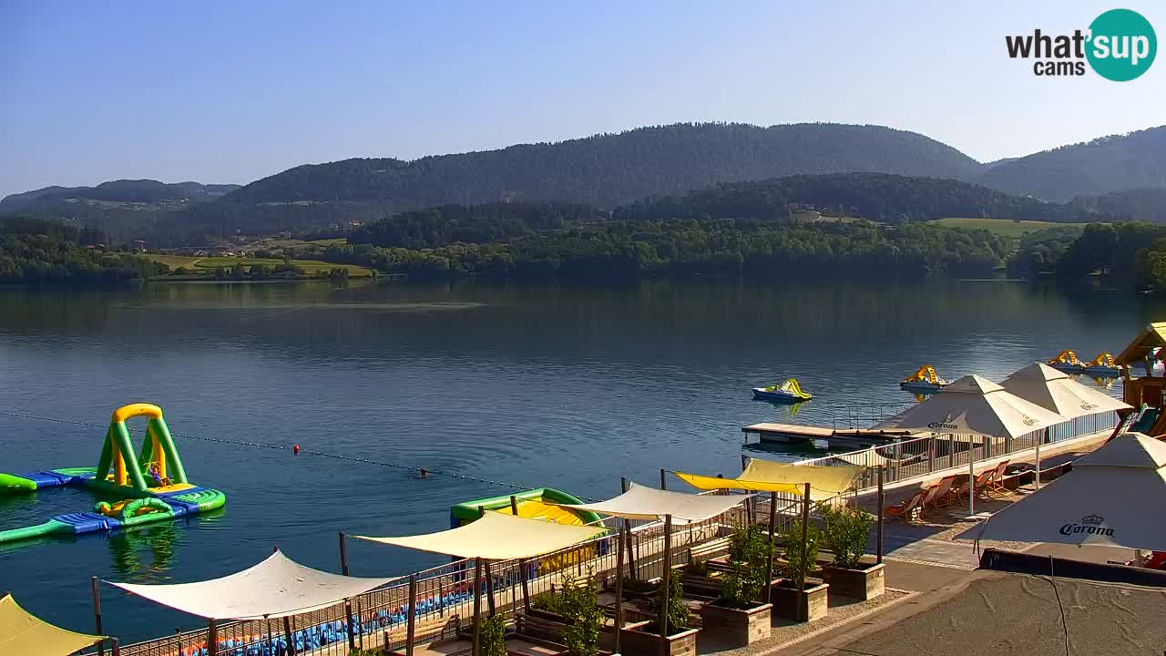 Webcam Lago di Velenje – Spiaggia di Velenje in diretta