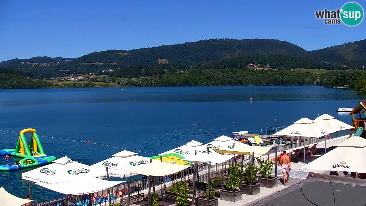 Webcam Lago di Velenje – Spiaggia di Velenje in diretta