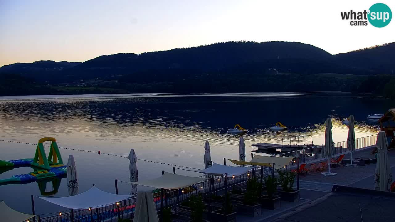 Web kamera Velenjsko jezero – Plaža Velenje uživo