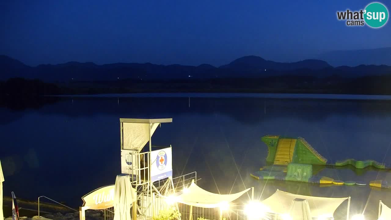 Webcam lago Velenje – Vista en directo desde Velenje Beach