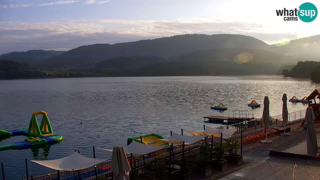 Webcam lac de Velenje – Vue en direct depuis Velenje Beach