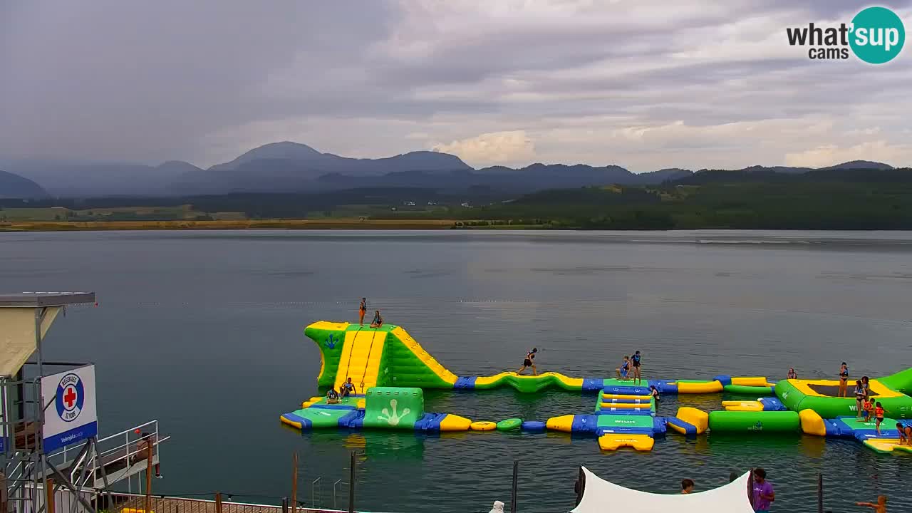 Webcam lac de Velenje – Vue en direct depuis Velenje Beach