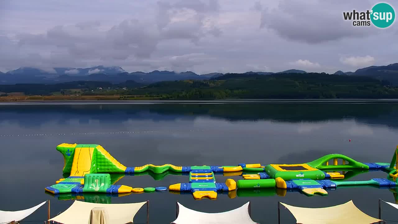 Webcam Lago di Velenje – Spiaggia di Velenje in diretta