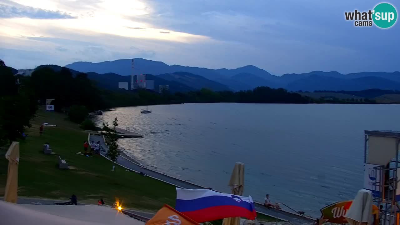Webcam Lago di Velenje – Spiaggia di Velenje in diretta