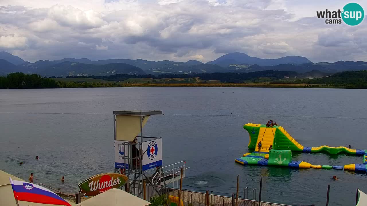 Webcam Lago di Velenje – Spiaggia di Velenje in diretta