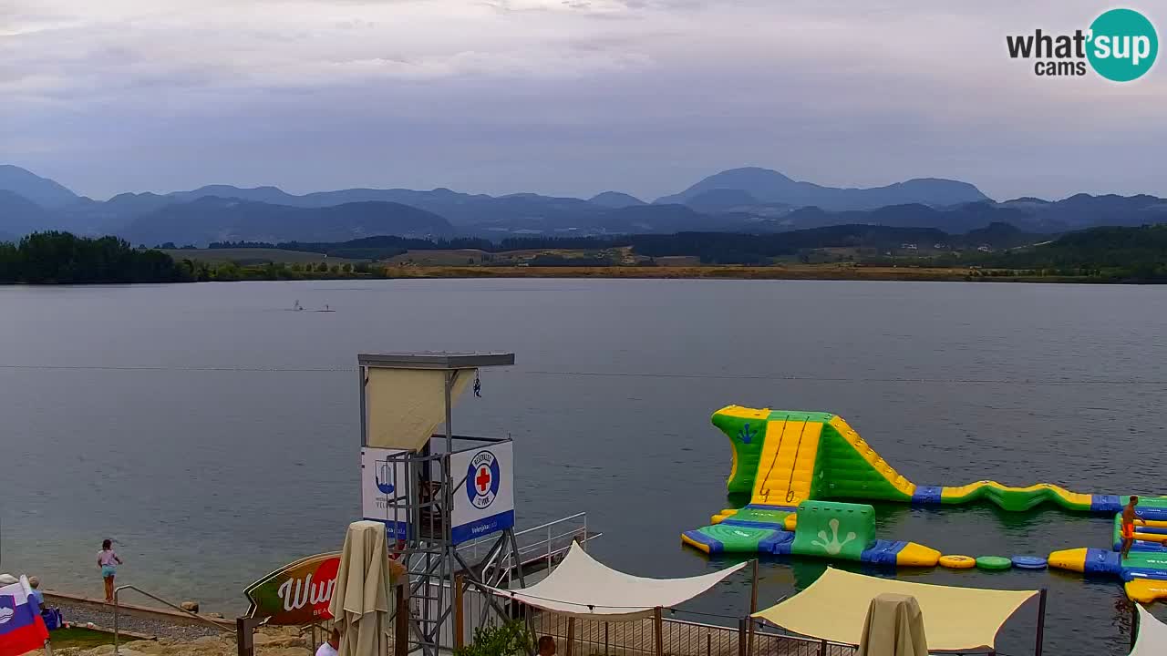 Webcam Lago di Velenje – Spiaggia di Velenje in diretta