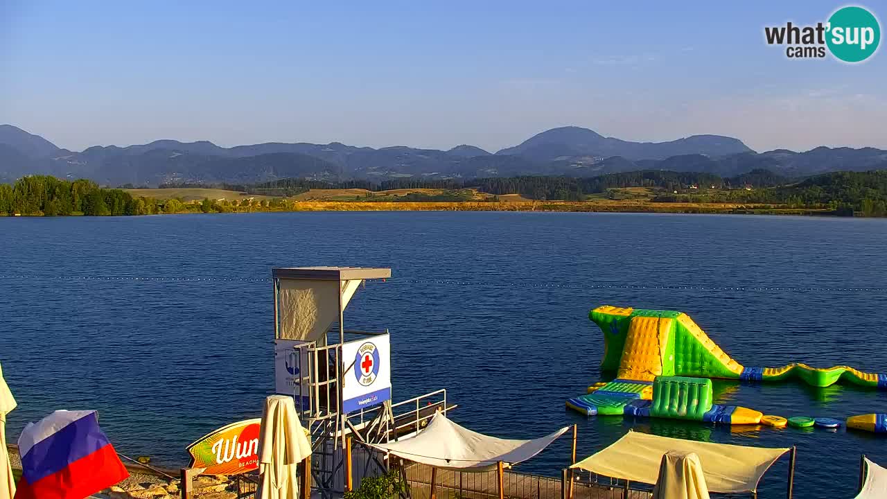 Velenje Lake Webcam – Live from Velenje Beach