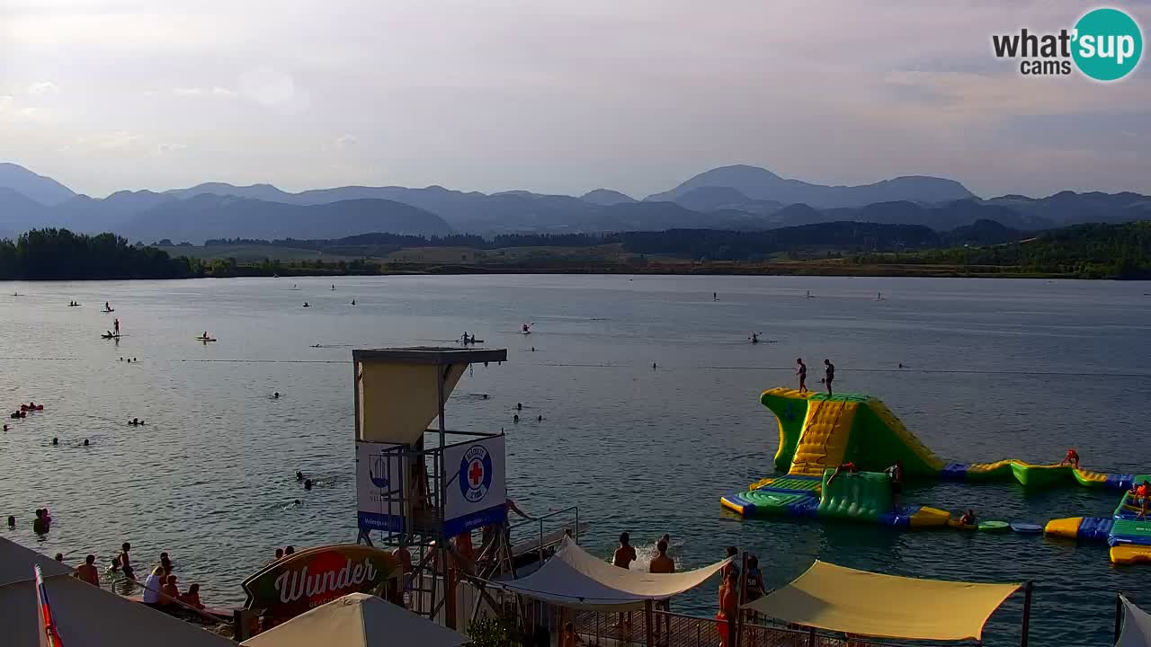Webcam lac de Velenje – Vue en direct depuis Velenje Beach