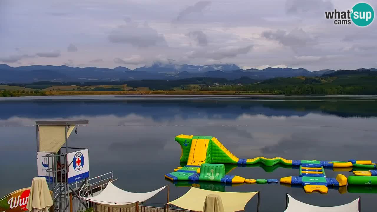 Webcam Lago di Velenje – Spiaggia di Velenje in diretta