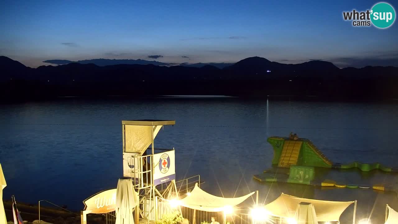 Webcam lago Velenje – Vista en directo desde Velenje Beach