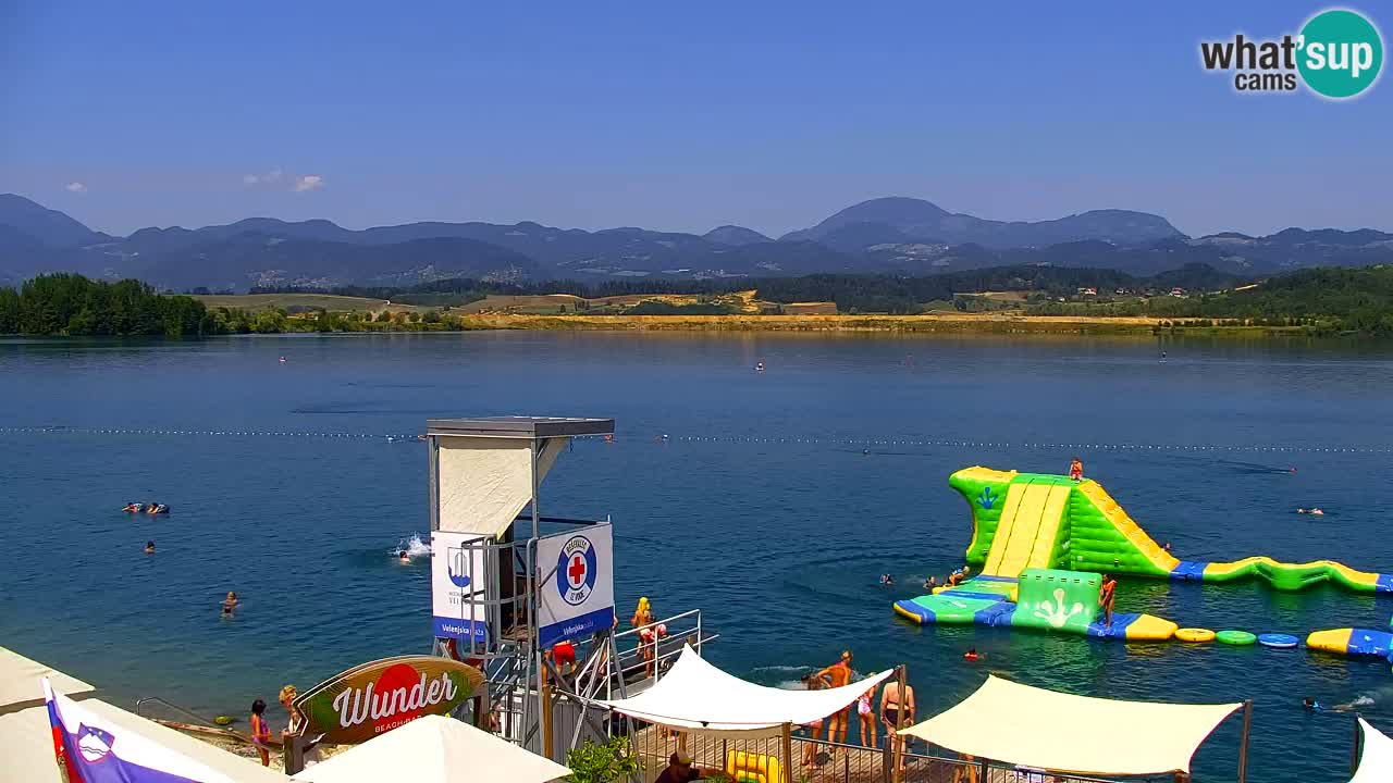 Velenje See Webcam – Live vom Velenje Strand