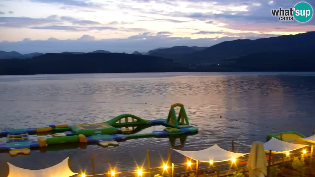 Webcam lago Velenje – Vista en directo desde Velenje Beach