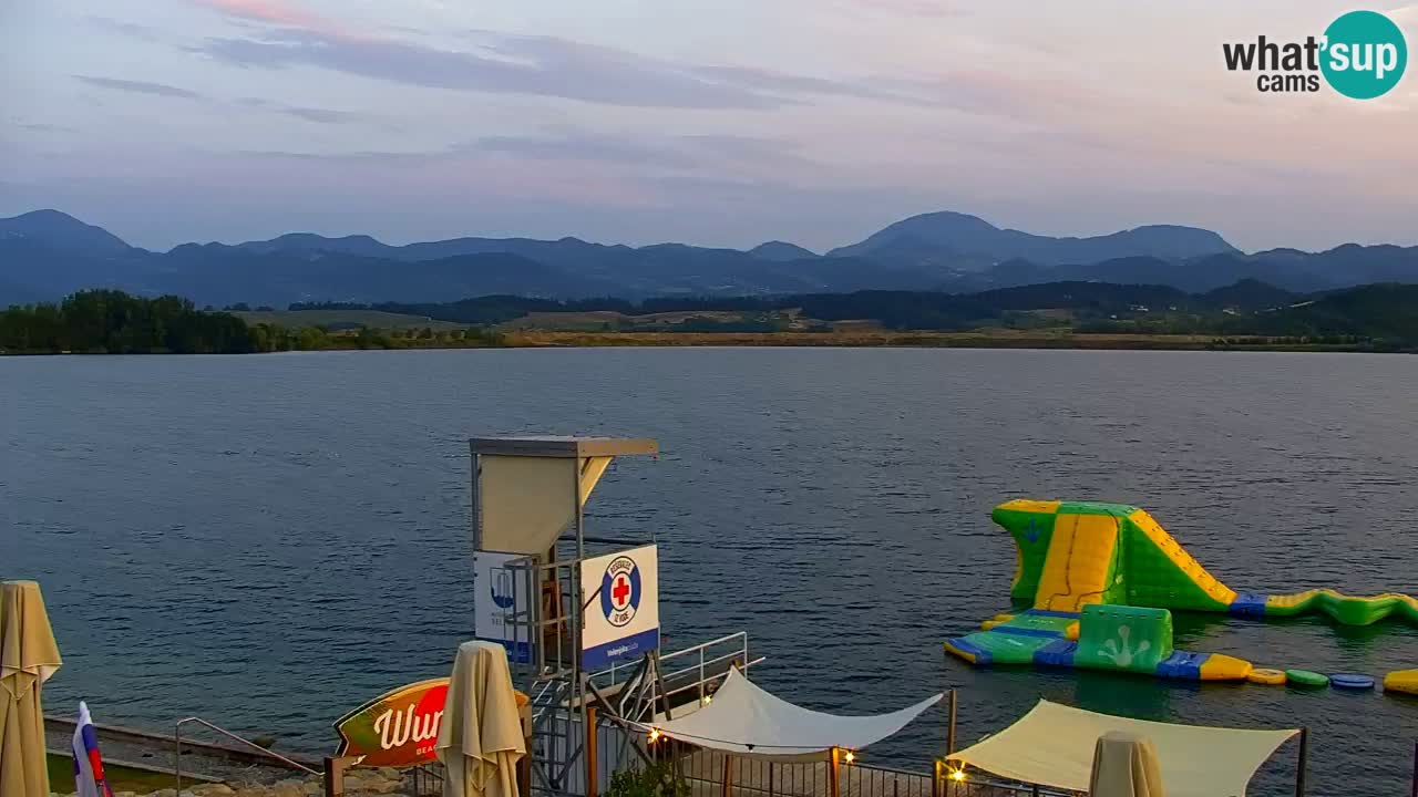 Webcam Lago di Velenje – Spiaggia di Velenje in diretta