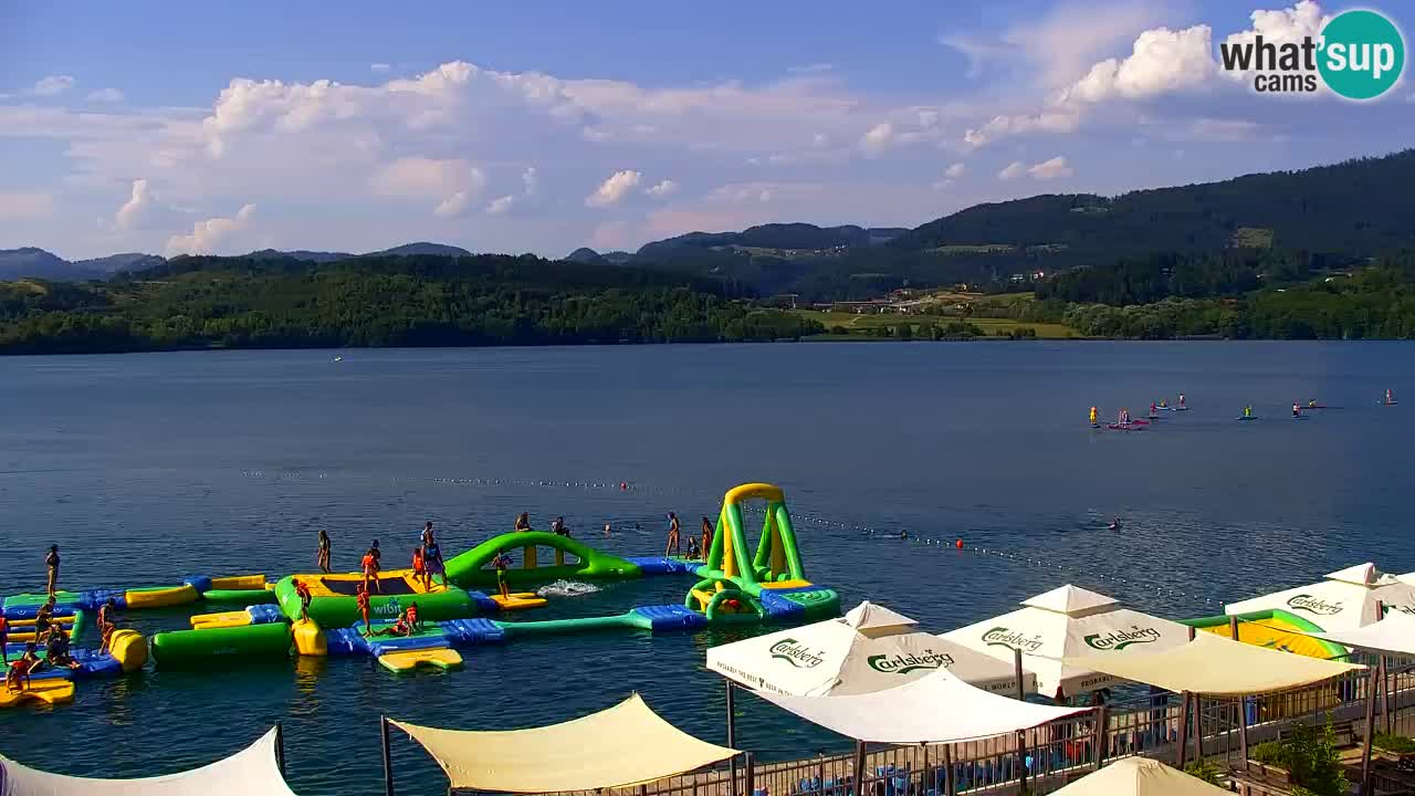 Webcam Lago di Velenje – Spiaggia di Velenje in diretta