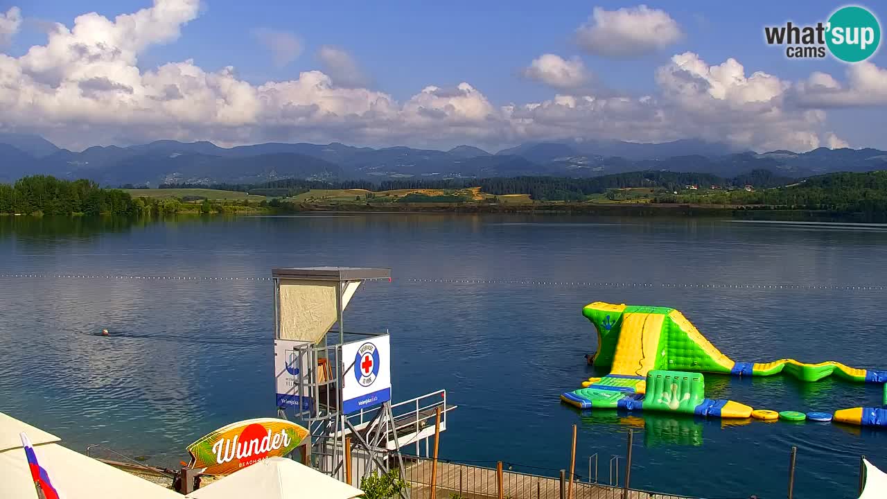 Velenje Lake Webcam – Live from Velenje Beach