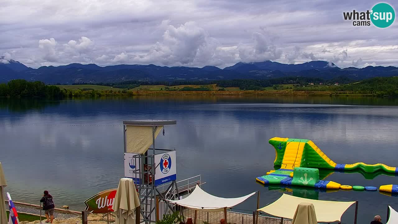 Webcam Lago di Velenje – Spiaggia di Velenje in diretta